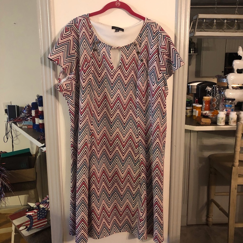 Dress knee length knit. Never worn smoke free